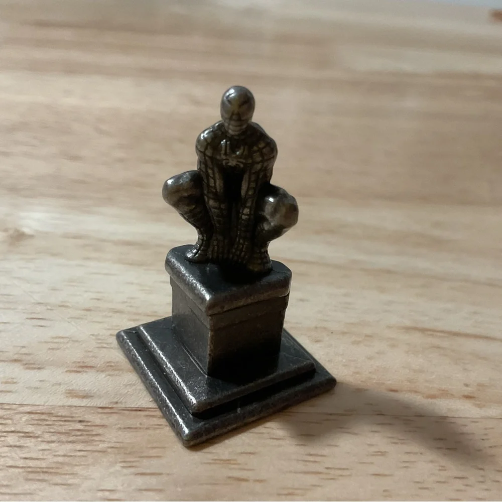 Monopoly SpiderMan on Building Token Replacement Game Part Piece Metal 2007